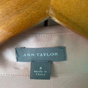 Silk Anne Taylor dress shirt